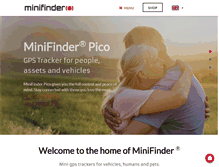 Tablet Screenshot of minifinder.com
